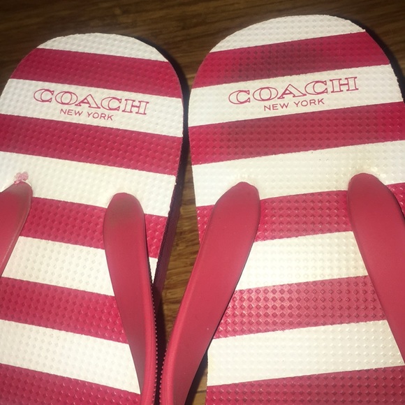 Coach Wedge Flip Flops - Picture 5 of 5